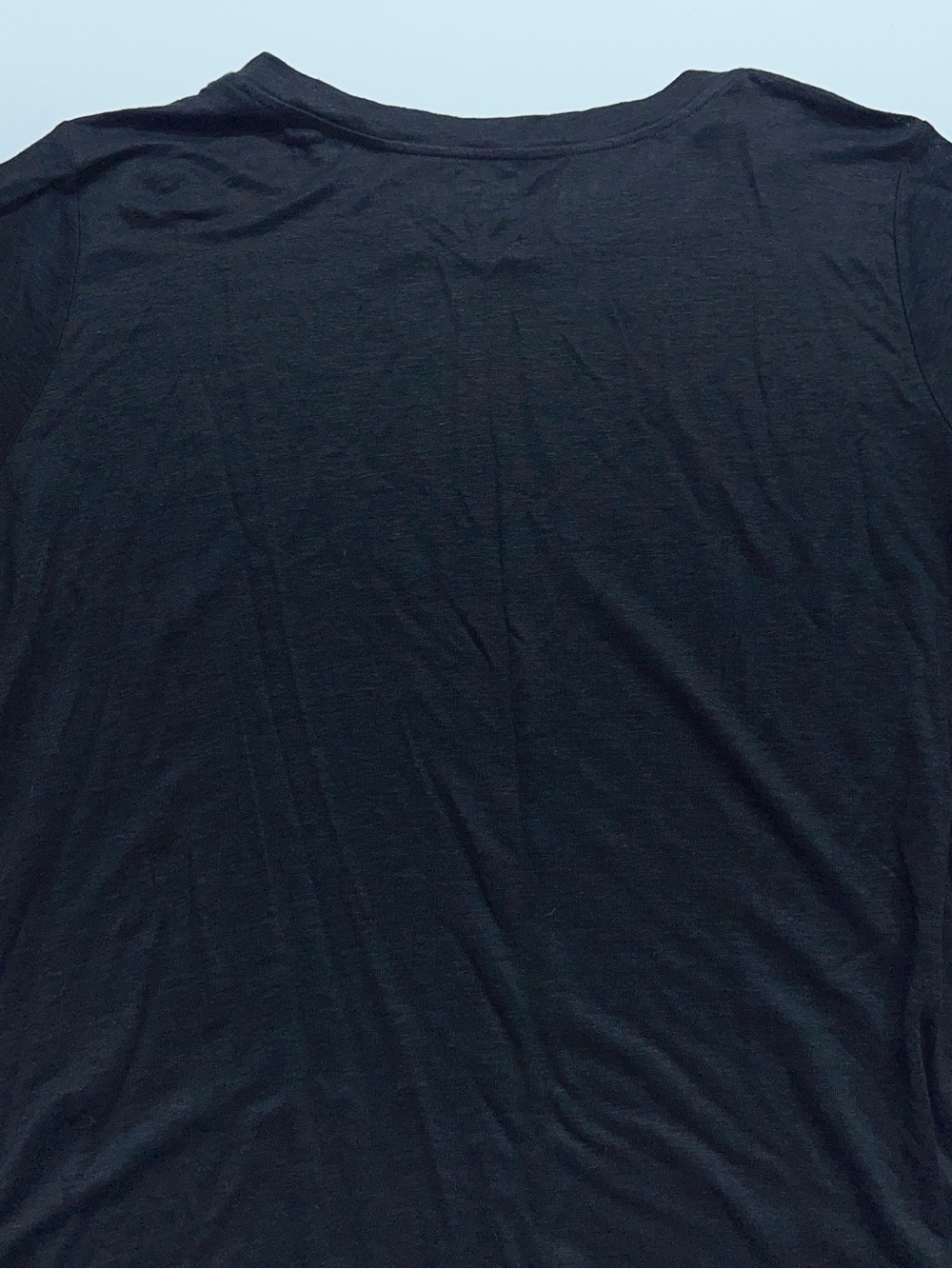 Eileen Fisher Organic Linen Jersey Crew Neck Long Sleeve Tee Womens 2X in Black - Picture 12 of 14
